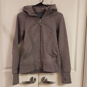 Lululemon Scuba Hoodie - Blurred Grey Sparkle